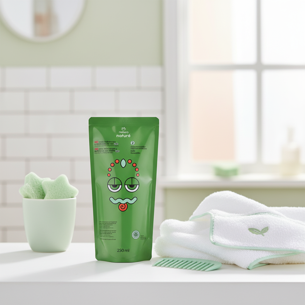 Refil Condicionador Infantil Cachos Naturé 250ml - banheiro bebê