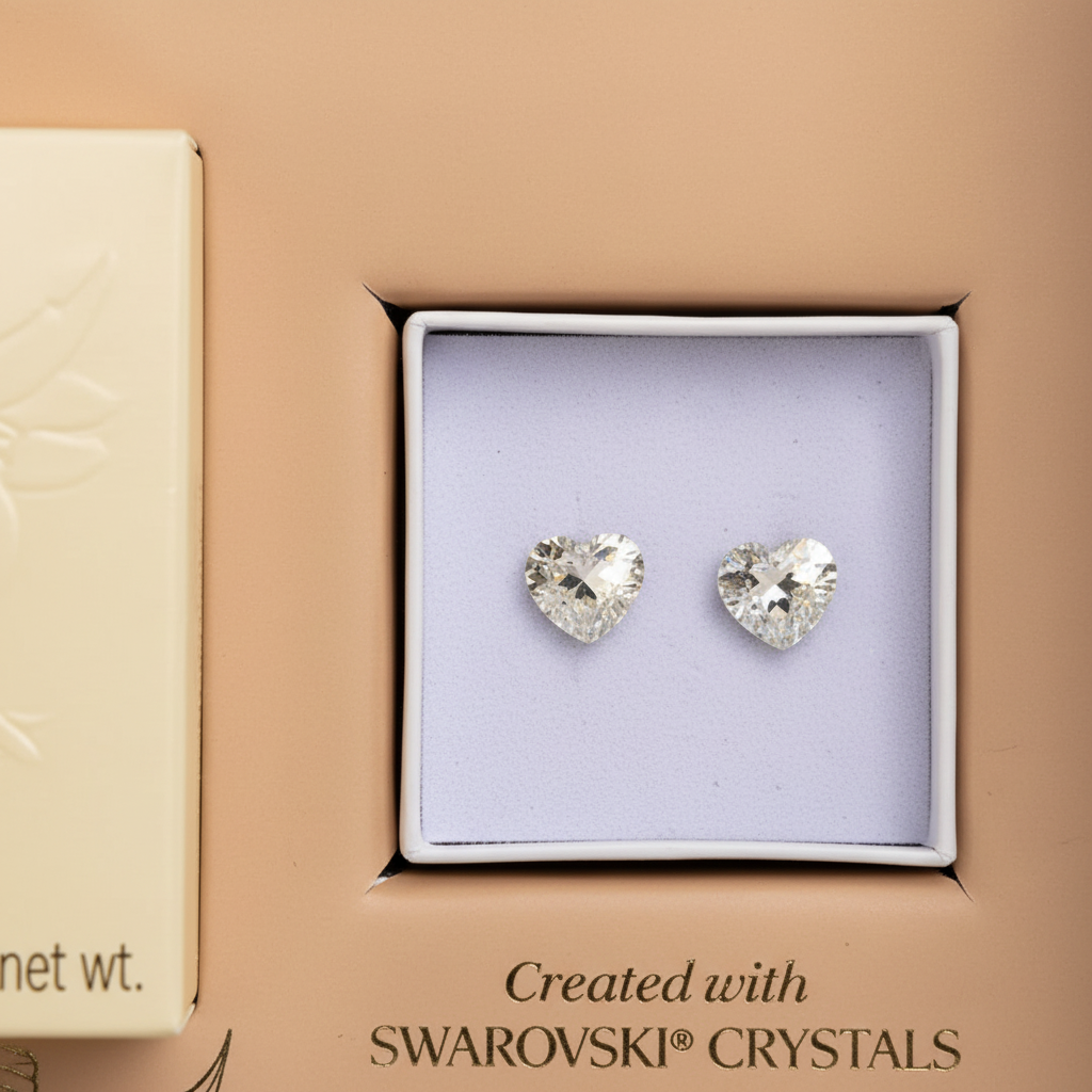 Coffret Lily Swarovski - Detalhe Brincos Cristal