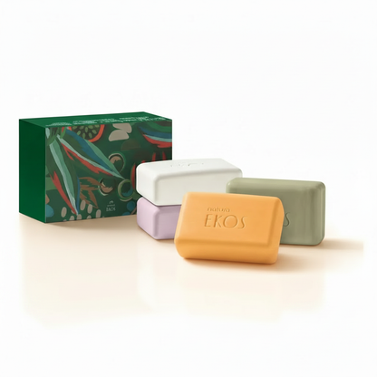 Natura Ekos Kit Sabonete em Barra Sortido 4 unidades - Superfície Neutra
