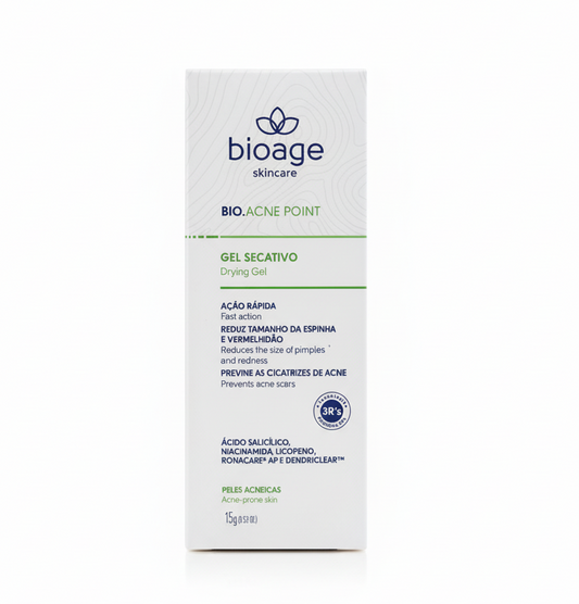 Bioage Bio.Acne Point Gel Séchant pour Peaux Acnéiques 15 g