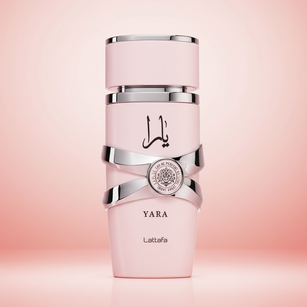 Lattafa Yara - degradê rosa