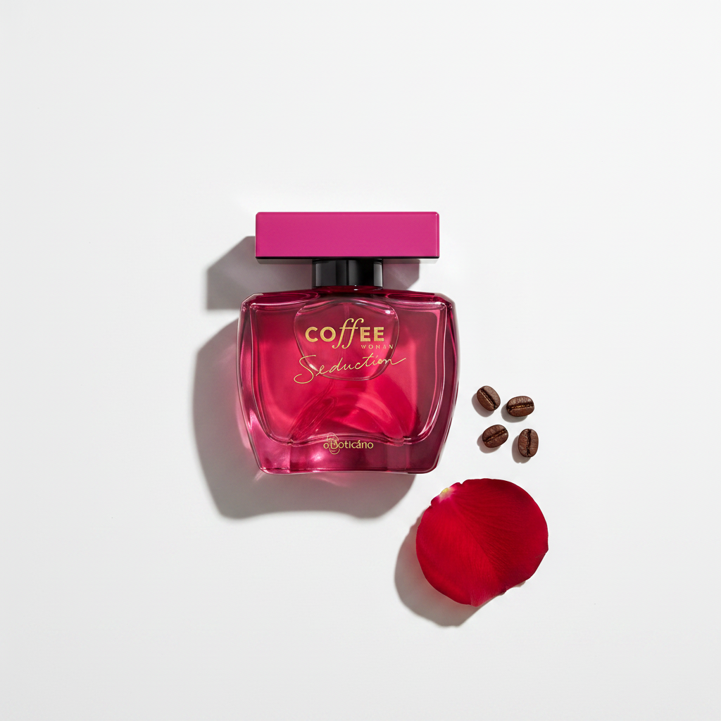 Coffee Woman Seduction Eau de Toilette 100ml O Boticário – Flat Lay