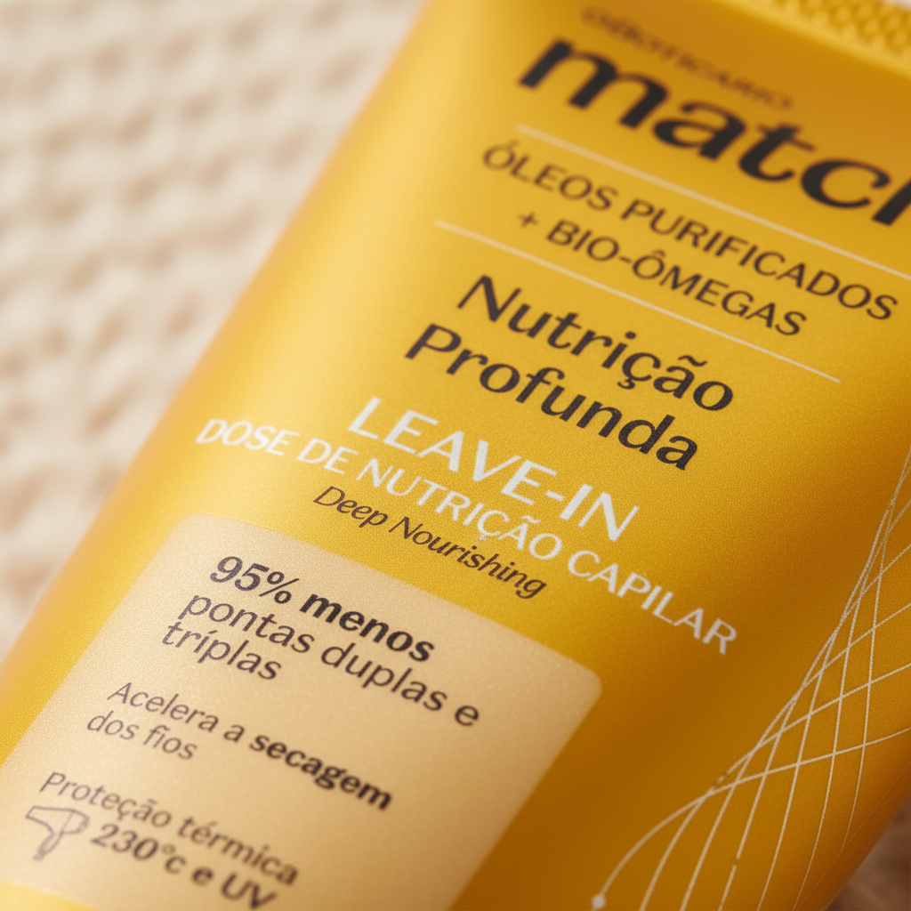 Leave-In Match - Detalhe Textura