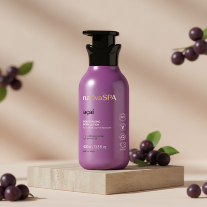 Loção Hidratante Nativa SPA Açaí - Ambiente com açaí