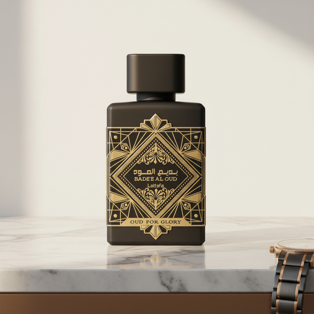 Oud For Glory com relógio de luxo