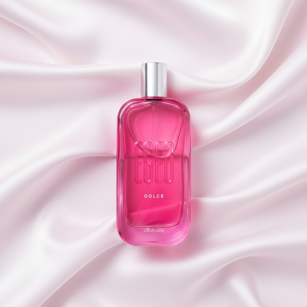Egeo Dolce Eau de Toilette 90ml - flat lay rosa pastel