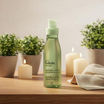 Body Splash Tododia Flor de Pera e Melissa - Composição Vanity