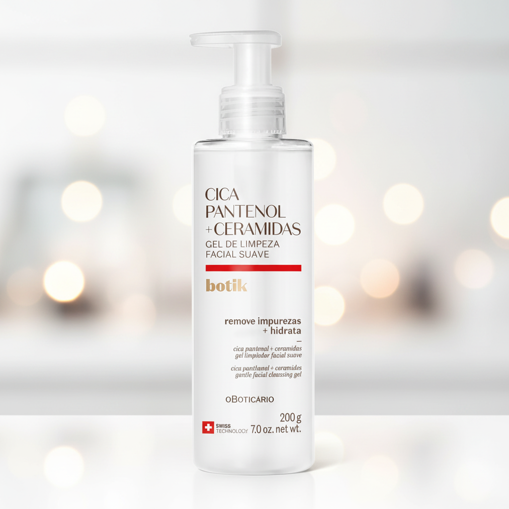 Gel de Limpeza Botik - ângulo 45° rótulo