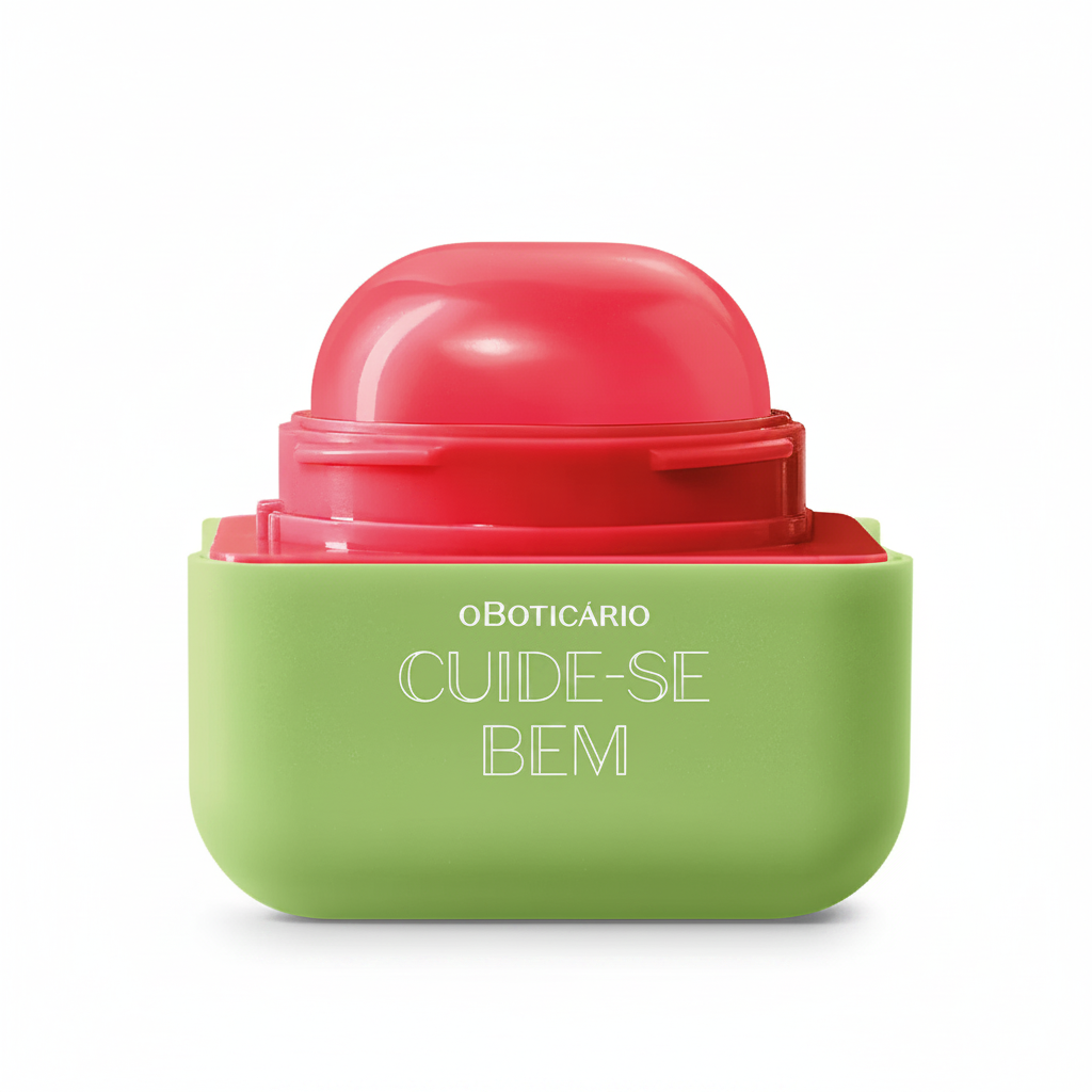 Balm Labial Melancia Cuide-se Bem - fundo branco