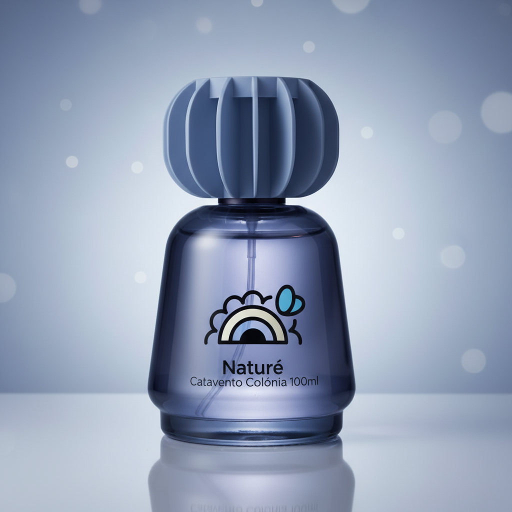 Colônia Naturé Catavento 100ml - degradê azul-cinza