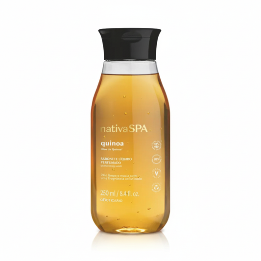 Sabonete Líquido Nativa SPA Quinoa 250ml - fundo branco