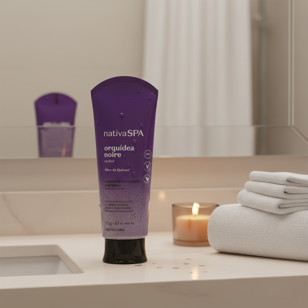 Nativa SPA Orquídea Noire Sabonete Esfoliante Corporal 175g - lifestyle spa