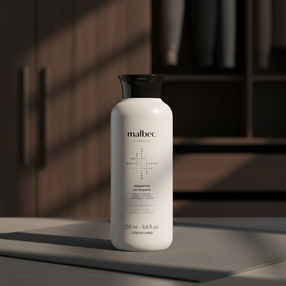Shampoo Malbec Club Anticaspa 250ml - linho