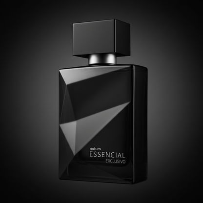 Essencial Exclusivo Homme - Vue 45 degrés du flacon
