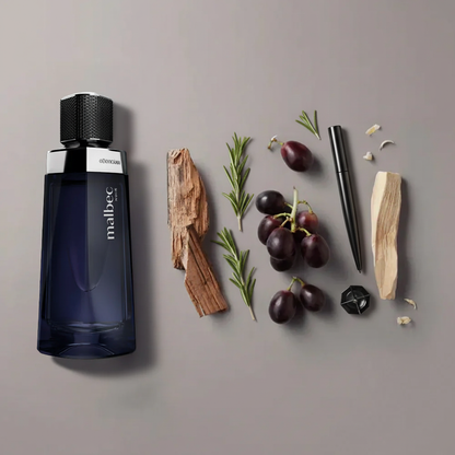 Malbec Noir Eau de Toilette - Flat Lay Elegante