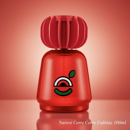 Colônia Naturé Corre Corre 100ml - close-up frasco