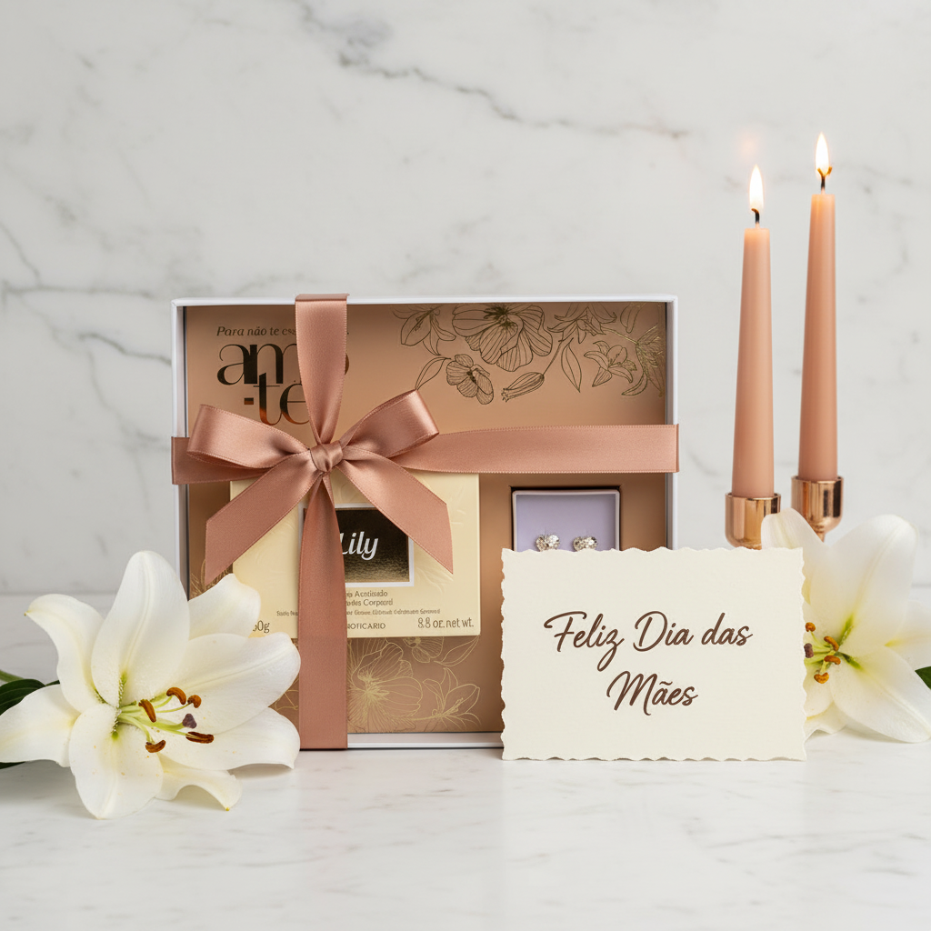 Coffret Lily Swarovski - Presente Dia das Mães