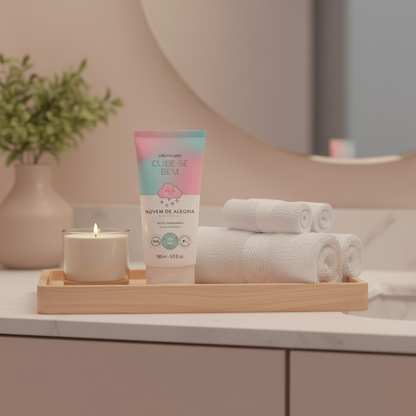 Loção Iluminadora Cuide-se Bem Nuvem de Alegria - Bandeja SPA