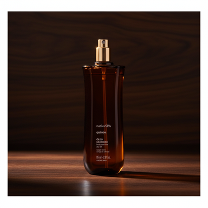 Óleo Multifuncional Glorioso Nativa SPA Quinoa 85ml - madeira escura