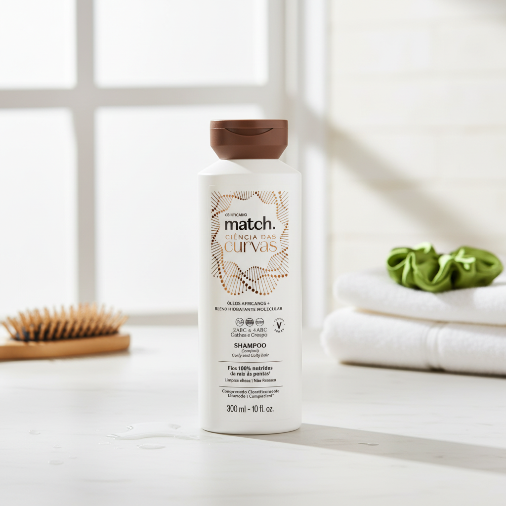 Shampoo Match Ciência das Curvas - Ambiente Banheiro