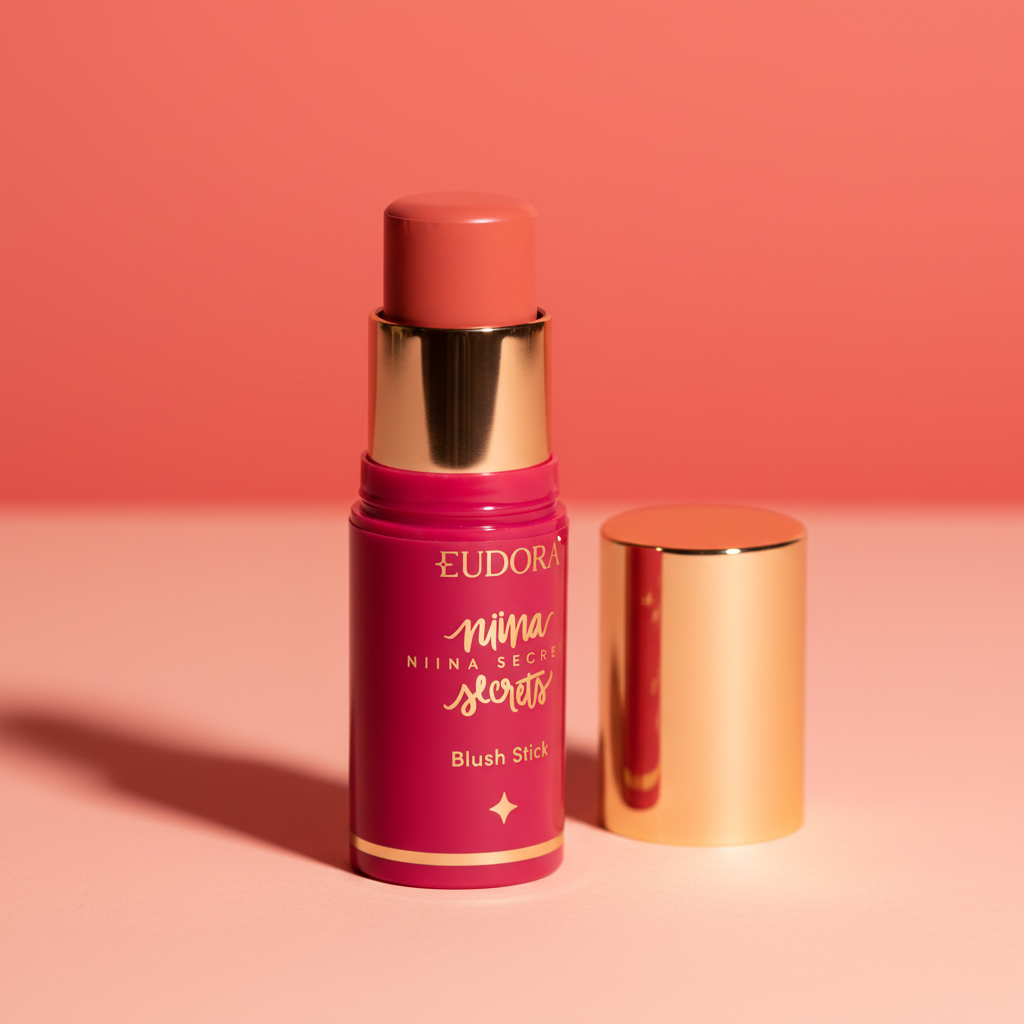 Blush Stick Daily Coral fundo degrâde coral