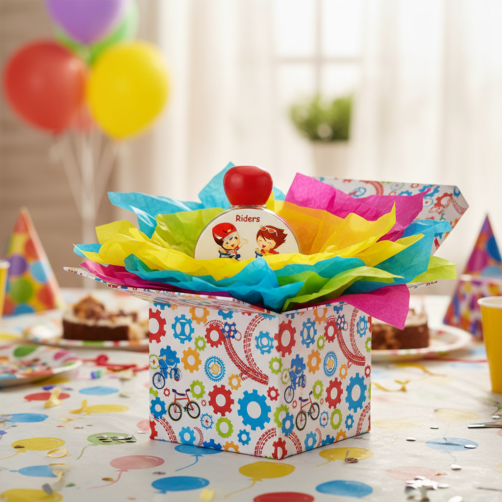 Apresentação de presente de aniversário