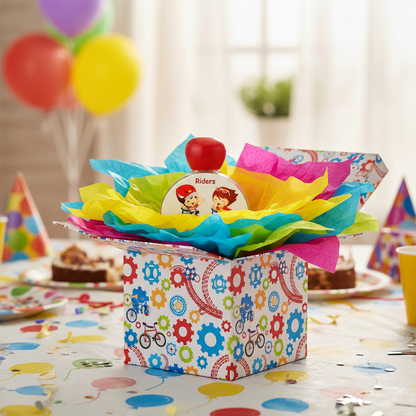 Apresentação de presente de aniversário