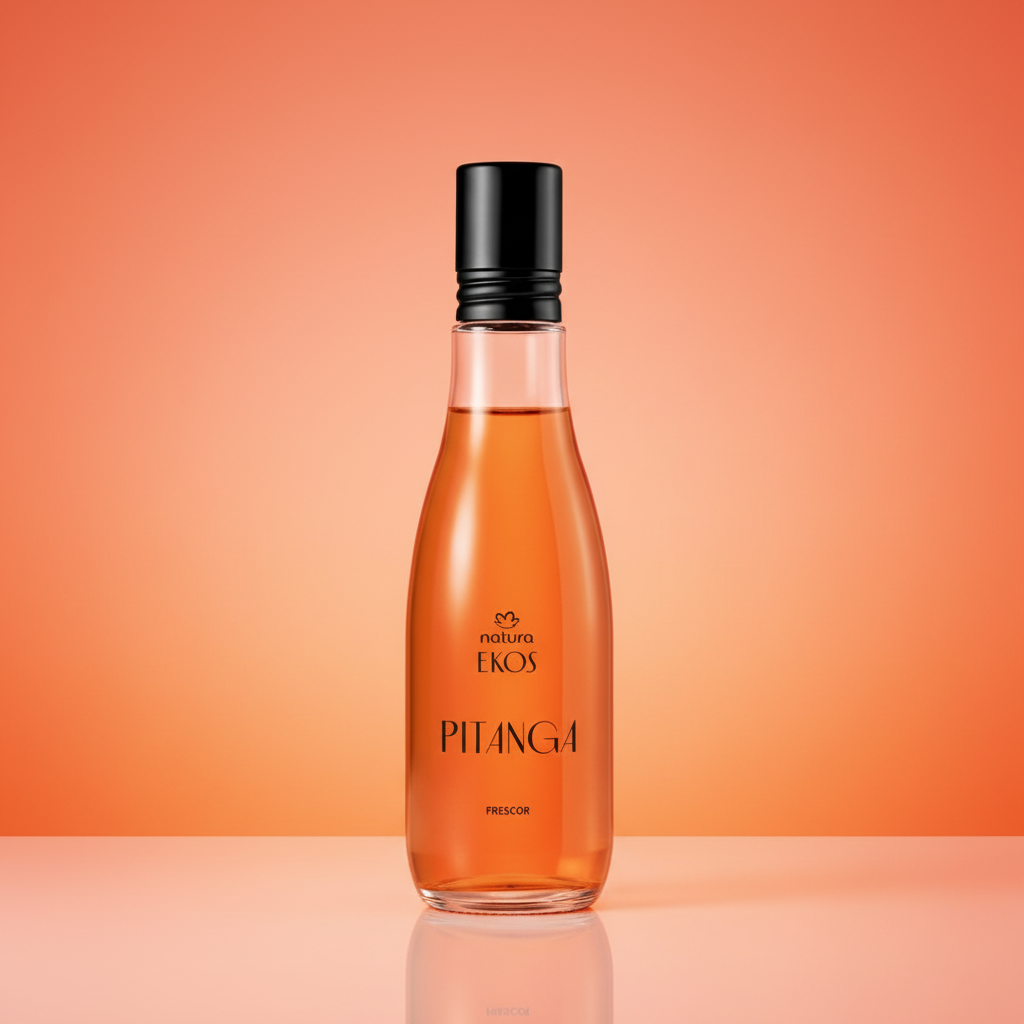 Natura Ekos Frescor Pitanga Body Splash 150ml - Degradê Coral Laranja
