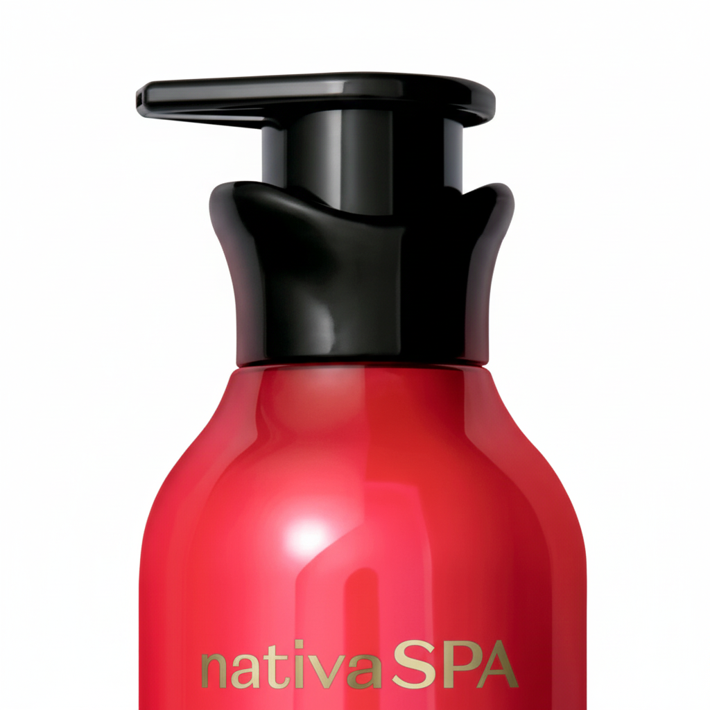 Loção Hidratante Nativa SPA Ameixa - Detalhe do aplicador pump