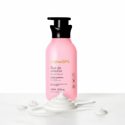 Loção Hidratante Nativa Spa Flor de Ameixa - Textura