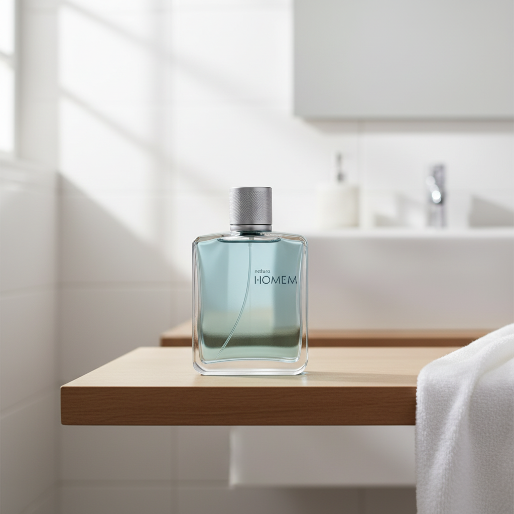 Natura Homem Clássico 100ml - prateleira banheiro