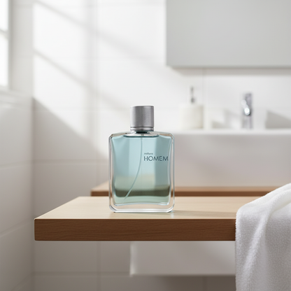 Natura Homem Clássico 100ml - prateleira banheiro