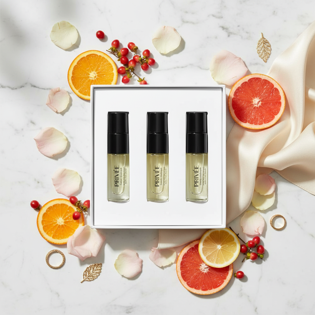 Mini Kit Privée — Lifestyle Mármore