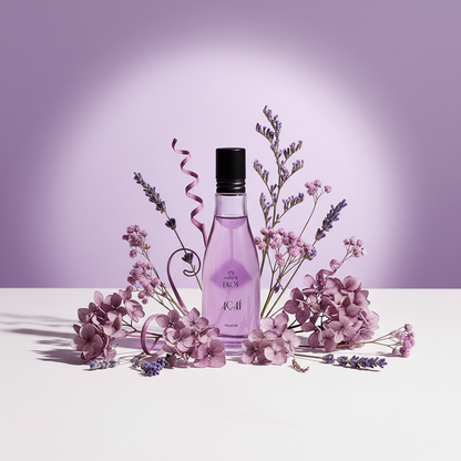 Natura Ekos Frescor Deo Colônia Açaí 75ml - degrâde lilás