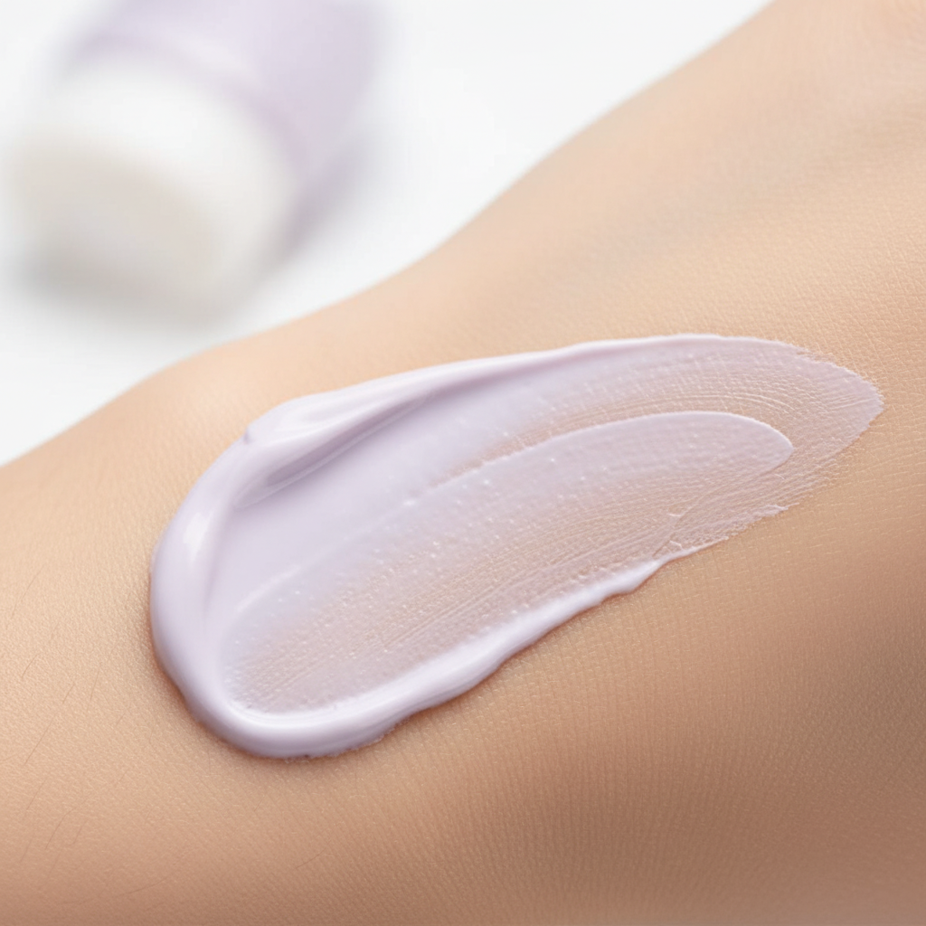 Creme Tododia Algodão 400ml - textura na pele
