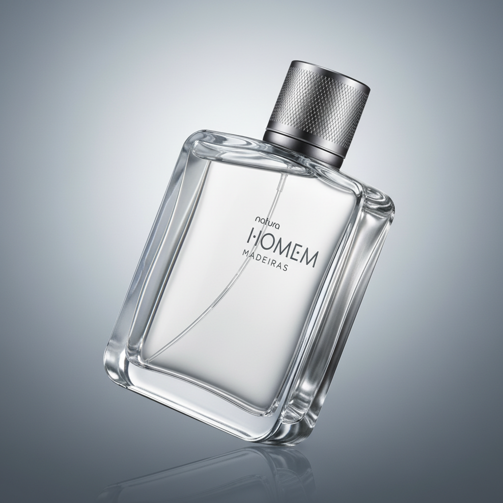 Natura Homem Madeiras 100 ml - fundo degradê prata