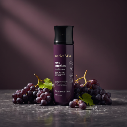 Nativa Spa Uva Merlot - Com Uvas
