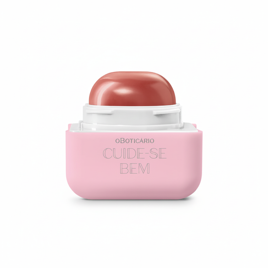 Hidratante Labial Rosa Nude Cuide-se Bem Deleite fundo branco