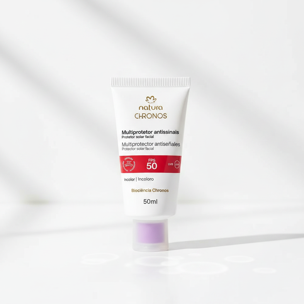 Natura Chronos Multiprotetor Antissinais FPS 50 Incolor 50ml – Lifestyle Skincare