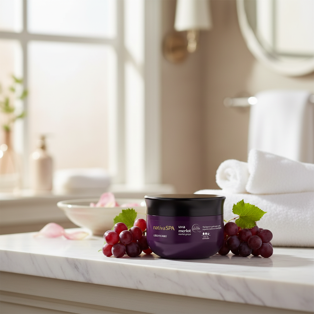 Gommage Uva Merlot - Ambiance spa lifestyle