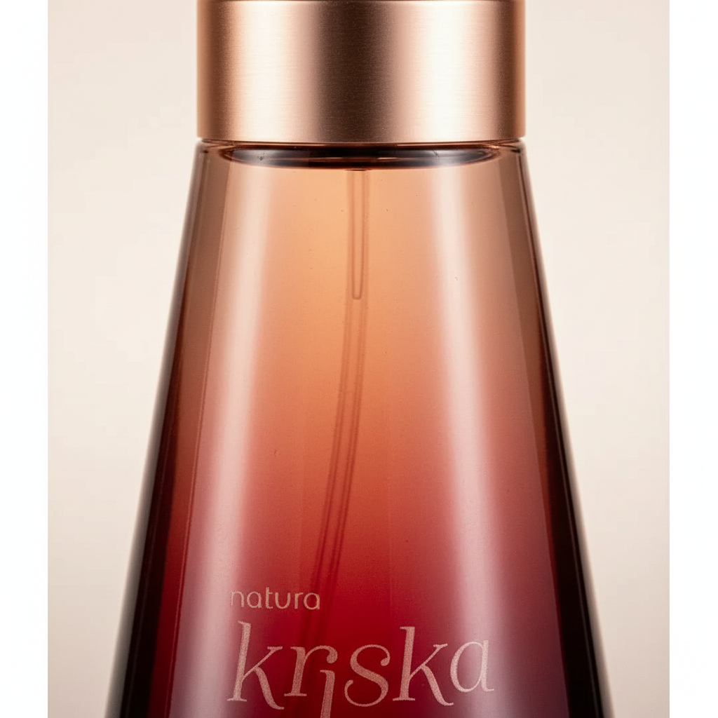 Kriska Delírio Féminin close-up detail gradient bottle