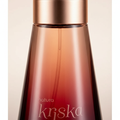 Kriska Delírio Féminin close-up detail gradient bottle