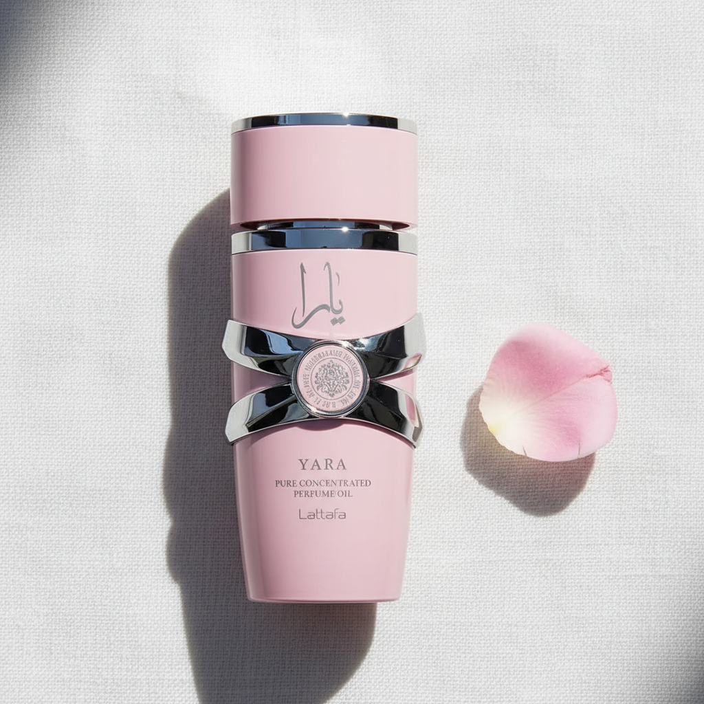 Lattafa Yara Óleo Concentrado 20ml - Flat Lay