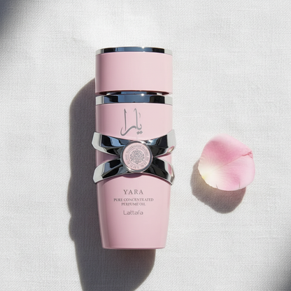 Lattafa Yara Óleo Concentrado 20ml - Flat Lay