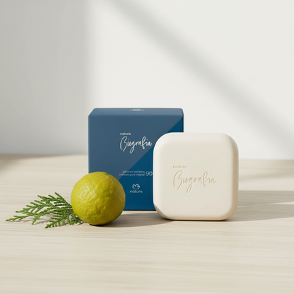 Sabonete Biografia Masculino 90g - Ingredientes naturais