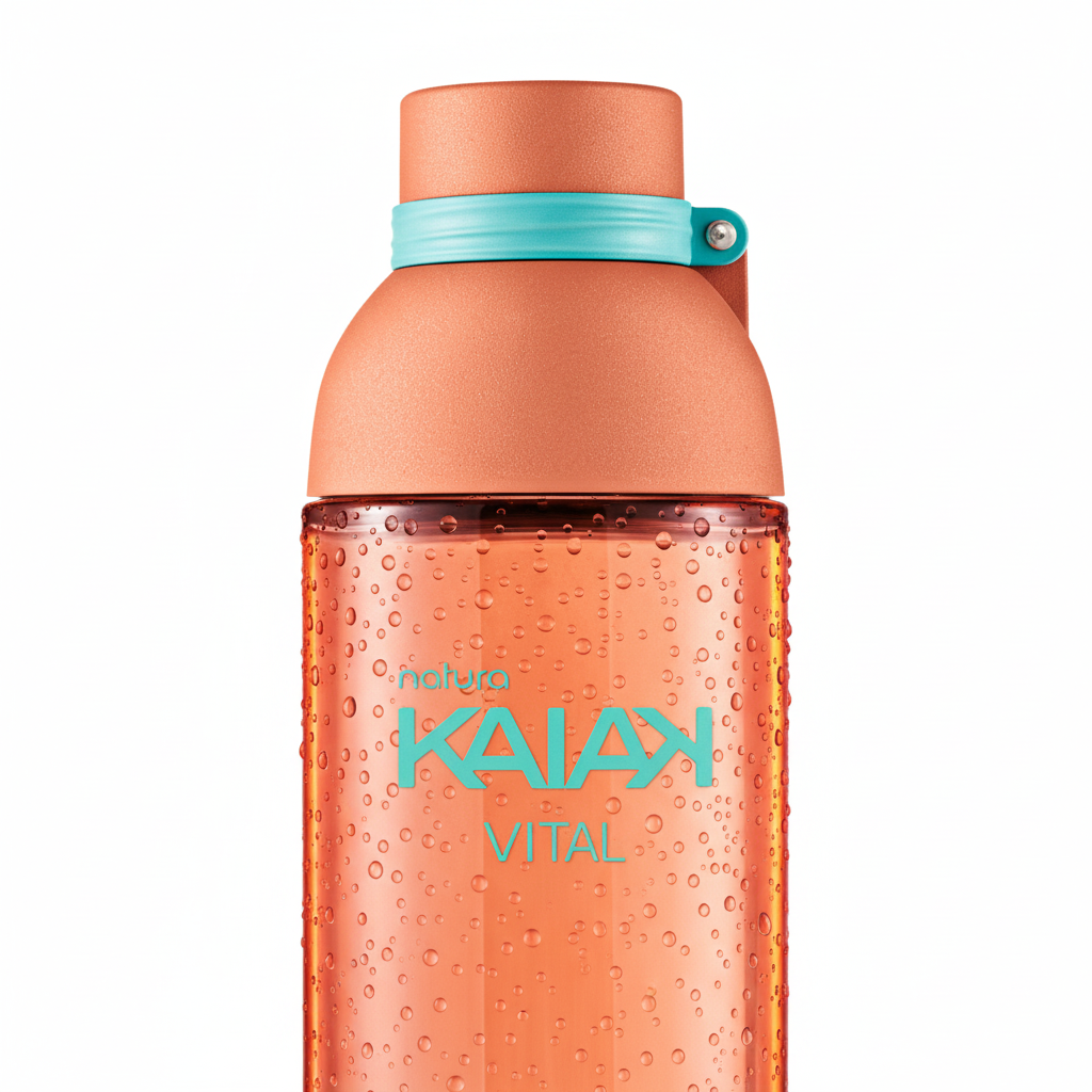 Kaiak Vital Féminin close-up detail gradient bottle