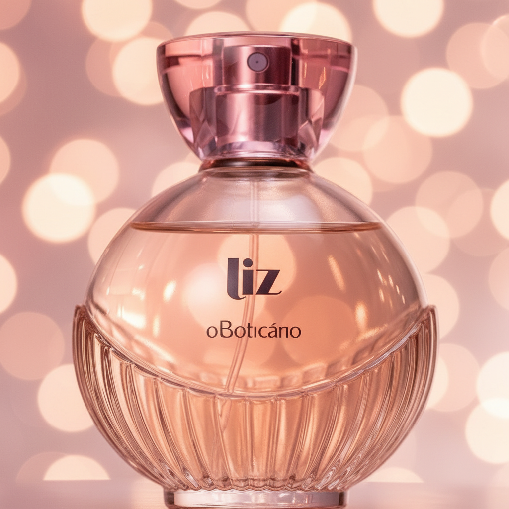 Liz EdT 100ml - detalhe macro vidro