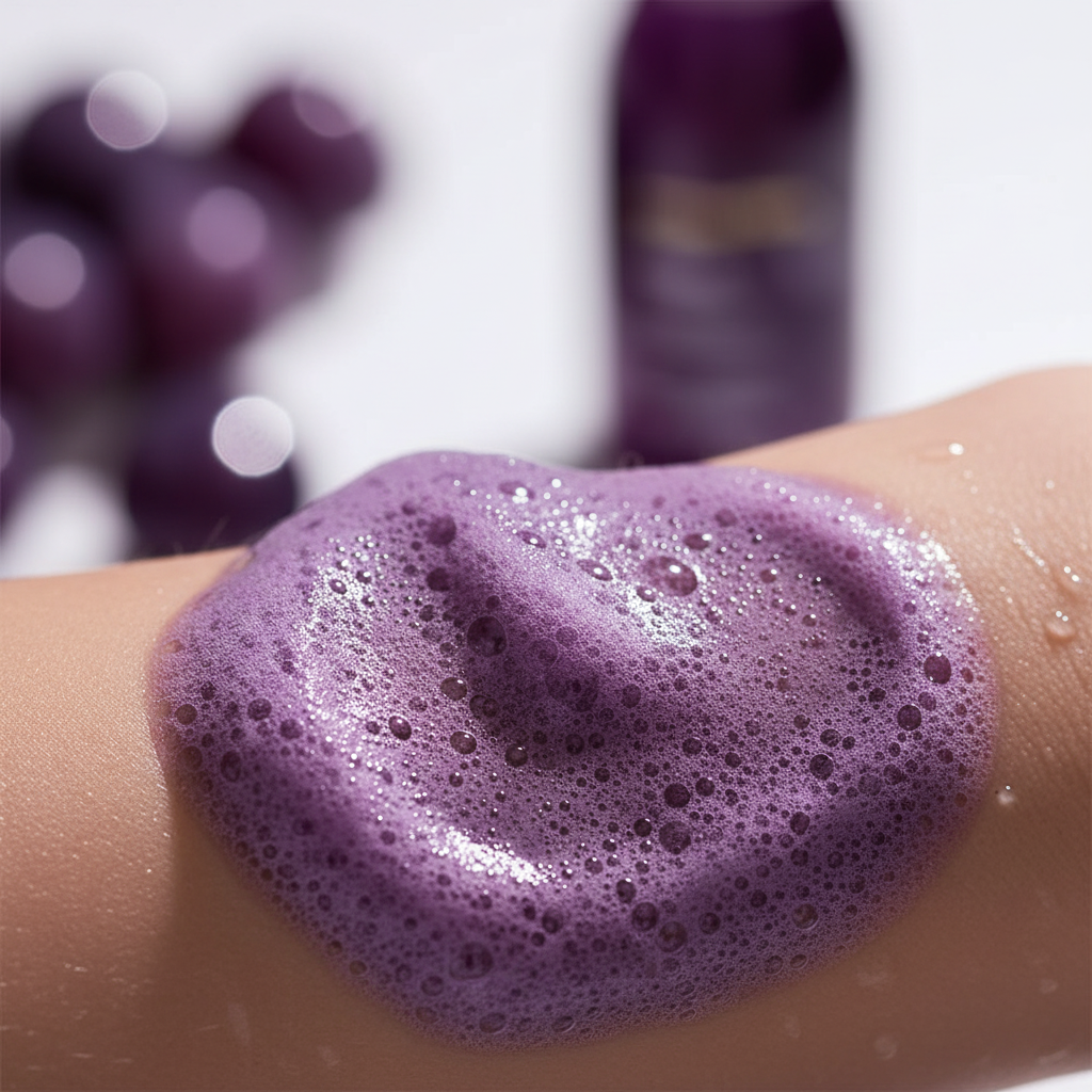 Savon Nativa Spa Uva Merlot – mousse sur la peau