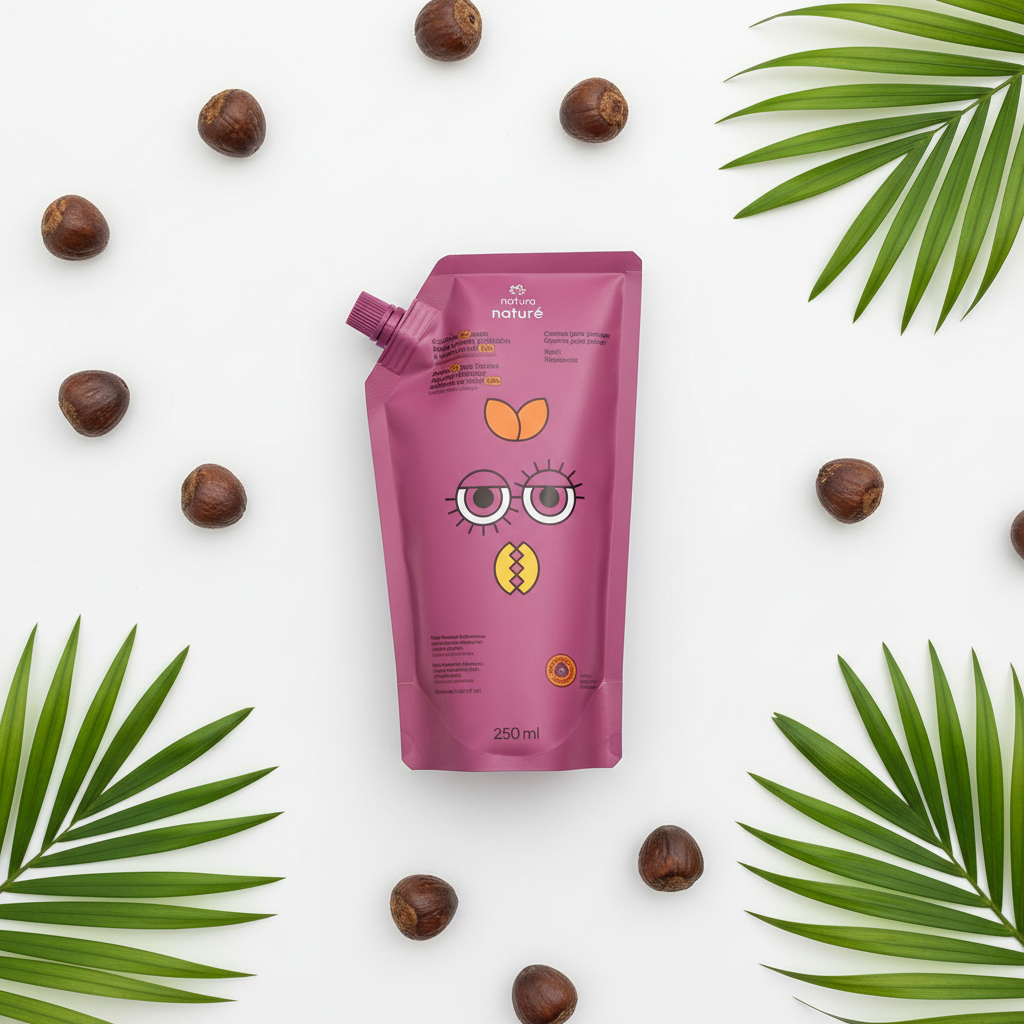 Refil Creme para Pentear Cachos Naturé 250ml - flat lay murumuru