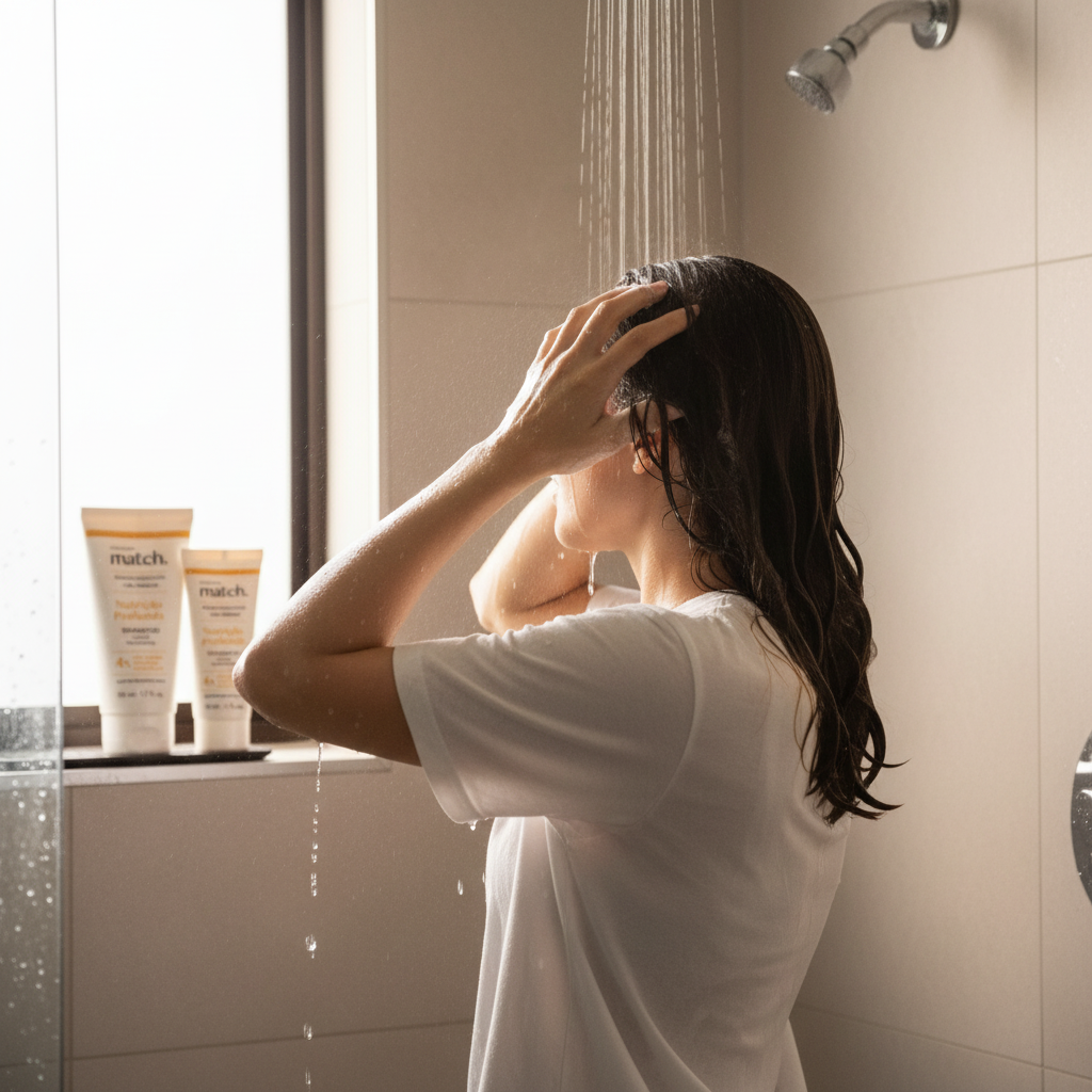 Match Shampoo — Uso Natural